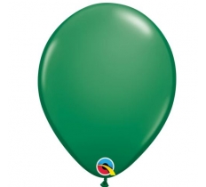 11" Round Green Qualatex Latex Balloons 100 Pack