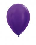 Metallic Solid Violet 5" Latex Balloons 13cm 100 Pack