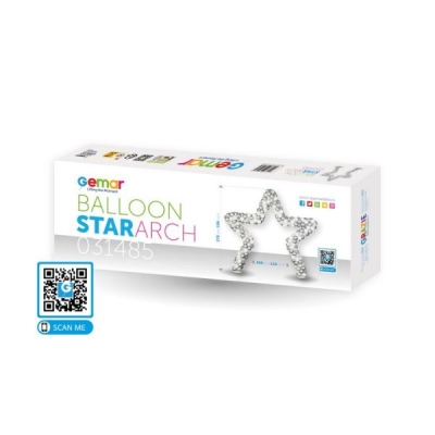 Balloon Star Arch