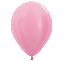 Sempertex Satin Pink 5" Latex Balloons 100 Pack