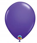 11" Round Qualatex Purple Violet Latex Balloons 100Pack