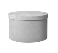 Round Couture Hat Boxes - Cream