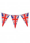 UNION JACK FLAG BUNTING 7M With 25 PENNANTS