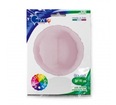 Grabo Round 36inch Pastel Pink Single Pack