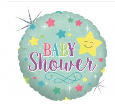 Baby Star Shower Holog. 18" Single Pack