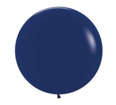 Fashion Colour Navy Blue 24" Latex Balloons 60cm 3 Pack
