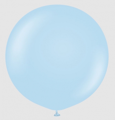 KALISAN 36" MACARON BLUE BALLOON - 2CT