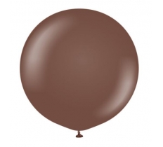 KALISAN 36" STANDARD CHOCOLATE BROWN BALLOON - 2CT