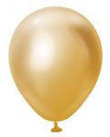 KALISAN 5" MIRROR GOLD BALLOONS 100CT