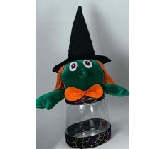 Witch Halloween 13" Candy Jar