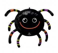 Smiley Spider Supershape 28" Foil Balloon