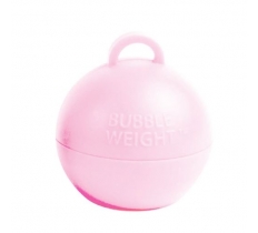 25 X BUBBLE BALLOON WEIGHT BABY PINK 35G