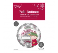 Christmas 18" Elf Arrival Foil Balloon