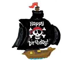 Pirate Ship Birthday 46" Single Pack