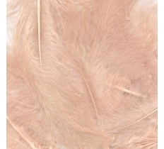 ELEGANZA CRAFT MARABOUT FEATHERS MIXED SIZES ROSE GOLD 8GD