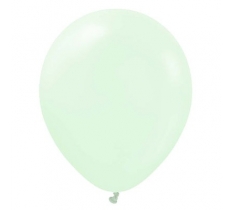 Kalisan 12" Standard Macaron Pale Green Balloons 100pc
