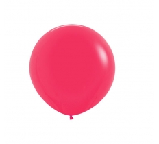 Fashion Colour Solid Raspberry 014 Latex Balloons 24" 3 Pack