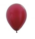 Metallic Solid 12" Burgundy 518 Latex Balloons 30cm- 50 Pack