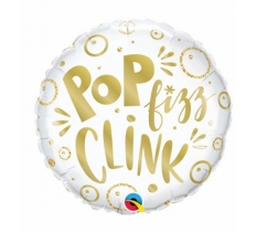 Round 18" Pop Fizz Clink Balloon