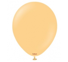 KALISAN 5 STANDARD PEACH LATEX BALLOON - 100CT