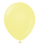 KALISAN 12" MACARON YELLOW LATEX BALLOONS 100PACK