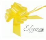 ELEGANZA POLY PULL BOWS 50MM X 20PCS YELLOW NO.11