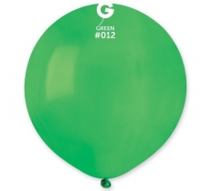 Gemar 19" Pack Of 25 Latex Balloons Green #012