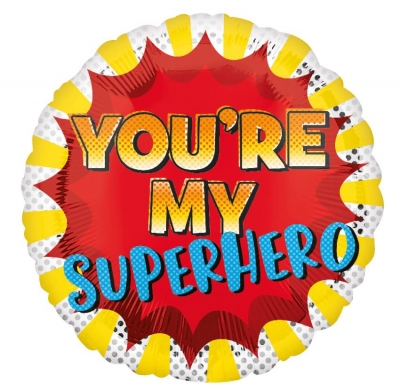 You'Re My Superhero Standard Foil Balloons