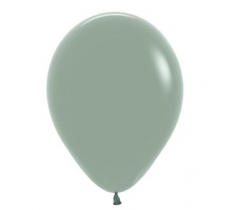 Pastel Dusk Laurel Green 5" Latex Balloons 13cm 100 Pack
