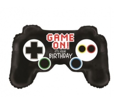 GAME CONTROLLER BIRTHDAY 36 INCH SHAPE D PKT