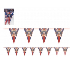 UNION JACK CARD TRIANGLE BUNTING 21'