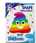 Emoji Rainbow Poo 20" Single Pack