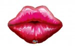 Shape Big Red Kissey Lips 30" Balloon