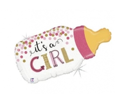 Confetti Baby Bottle Girl Single Pack