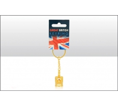 CROWN METAL DIE CAST KEYRING