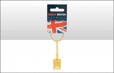 CROWN METAL DIE CAST KEYRING