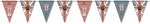 KING CORONATION VINATGE TRIANGLE BUNTING 6M