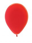 Crystal Solid 12" Red 315 Latex Balloons 30cm - 50 Pack