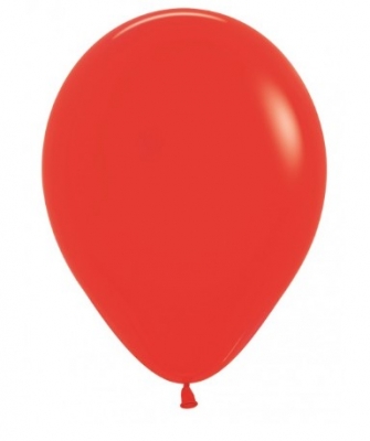 Sempertex 12" Fashion Red Latex Balloons 50 Pack