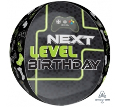 Level Up Birthday Orbz 15" x 16"