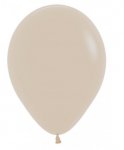 Sempertex 12" Fashion White Sand Latex Balloons 50 Pack