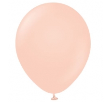 KALISAN 12" MACARON SALMON LATEX BALLOONS 100CT