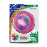 Grabo Round 36inch Glitter Holographic Fuxia - Single Pack