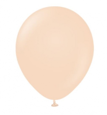 KALISAN 12" STANDARD BLUSH BALLOON - 100CT