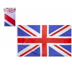 UNION JACK RAYON FLAG WITH GROMMETS 120CM X 75CM