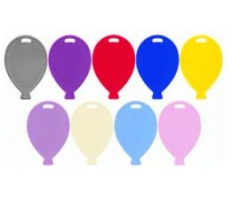 BALLOON SHAPE WEIGHTS PRIMARY MIX (100PCS)