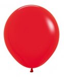 Fashion Colour Red 18" Latex Balloons 45cm 25 Pack