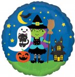 Halloween Crew 18" Foil Balloon