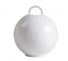 25 x White Round Balloon Weight 75g