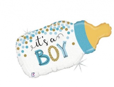 Confetti Baby Bottle Boy Single Pack